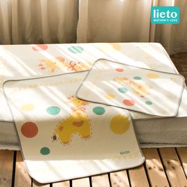[Lieto_Baby] Nonslip Waterproof Pad for Newborn baby, Infant, Non-fluorescent, 100% Cotton_ Small 60x50 _ Made in KOREA